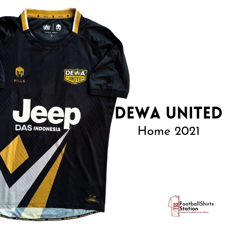Jersey Dewa United Home 2021 Player Issue Nameset Herry. S Size M Original Mills