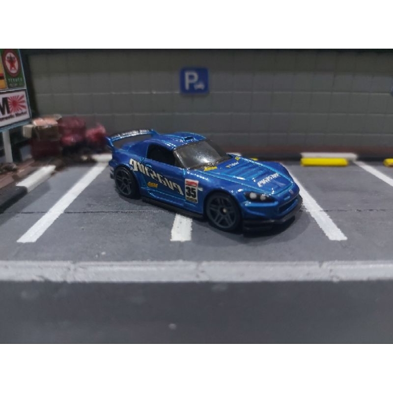 Hotwheels Honda S2000 Biru Loose