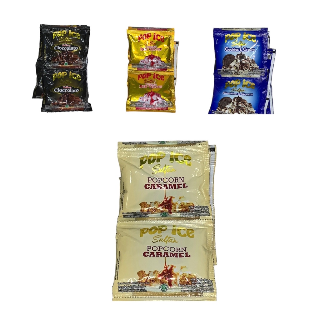 

Pop Ice Sultan 1 Renceng 10 Sachet