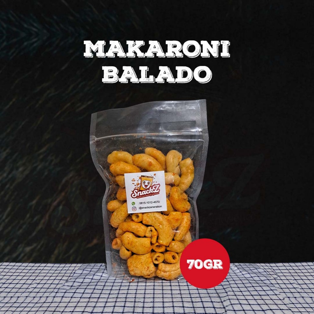 

SNACKZ - MAKARONI BALADO 70GR