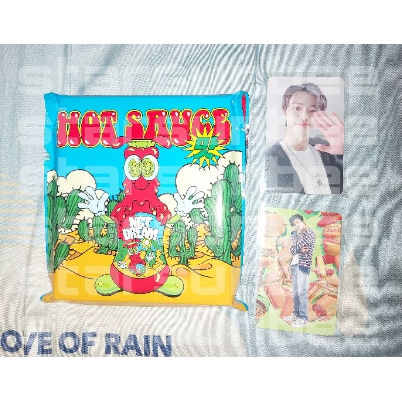 NCT Dream Jewel Case Hot sauce + Pc Jaemin + Pc Ar Jaemin