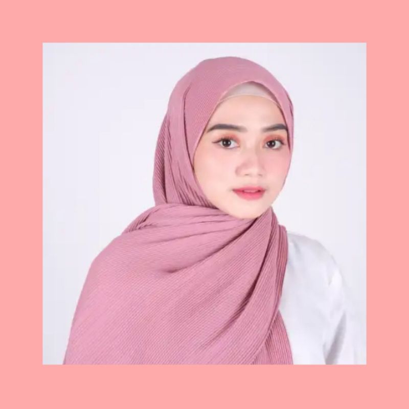 Hijab Pashmina Full Plisket / Hijab Plisket / Pashmina Plisket