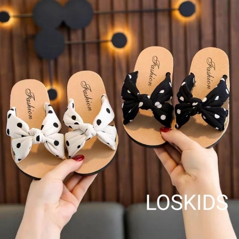 Sandal Anak Tali Kain Silang Bayar Di Tempat