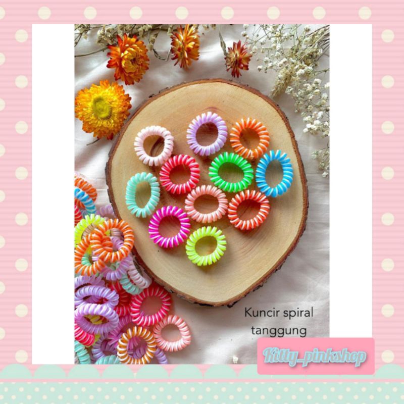 KUNCIRAN/IKAT RAMBUT SPIRAL JUMBO