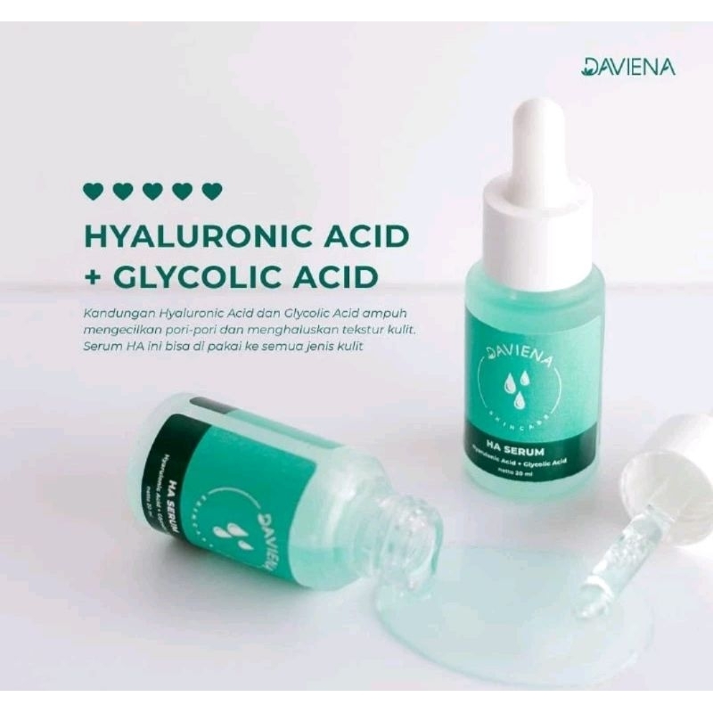 SERUM HA DAVINA SKINCARE MENGATASI BOPENG BEST SELLER