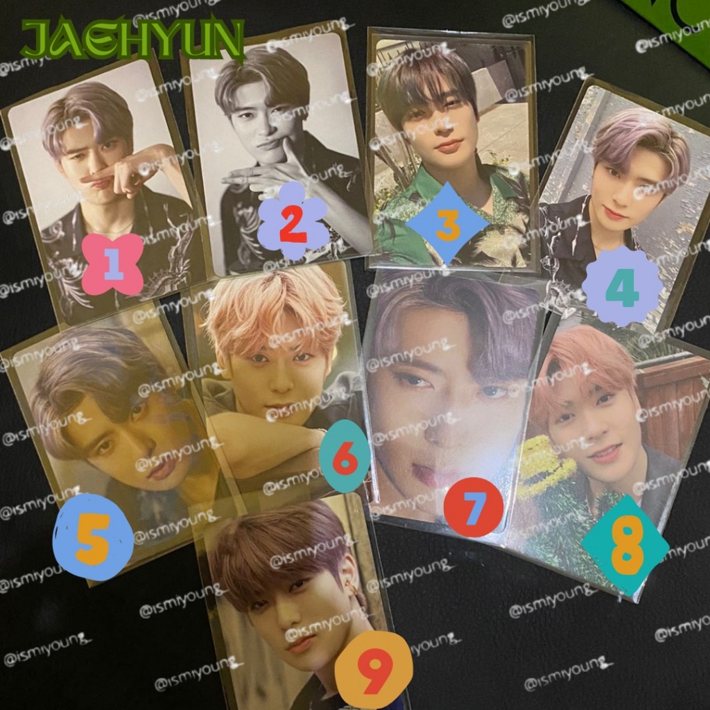 (baca deskripsi) SHARING DICON NCT 127 JAEHYUN photocard NCT127