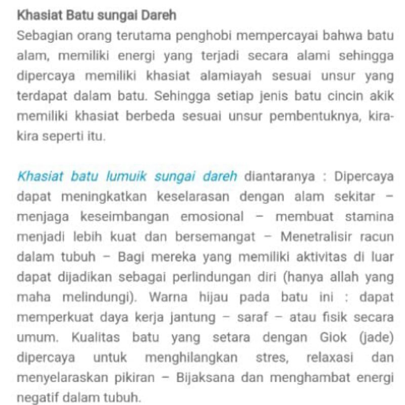 BESTPROMO Bahan batu akik batu kesehatan batu energi Giok aceh sungai dareh ROUGH.03