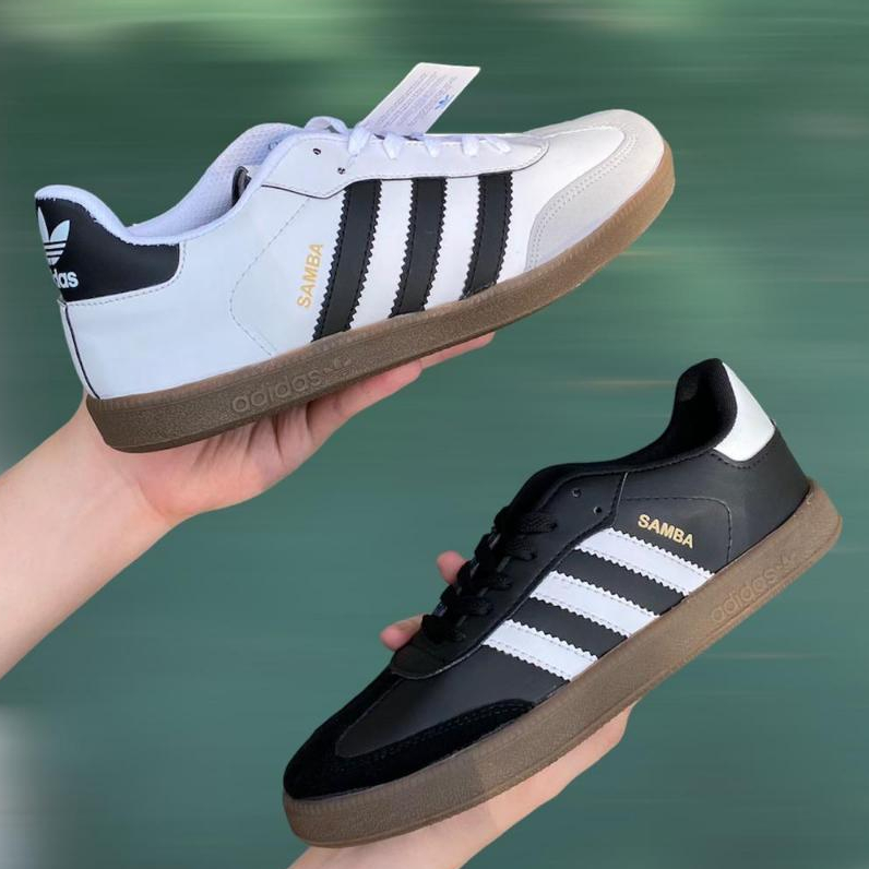 Sepatu Adidas Casual SMB OG Black White Gum/White Black Gum Sneakers Pria Premium High Quality
