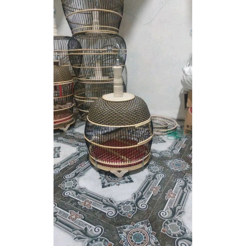 sangkar rotan perkutut Minion termurah bisa COD
