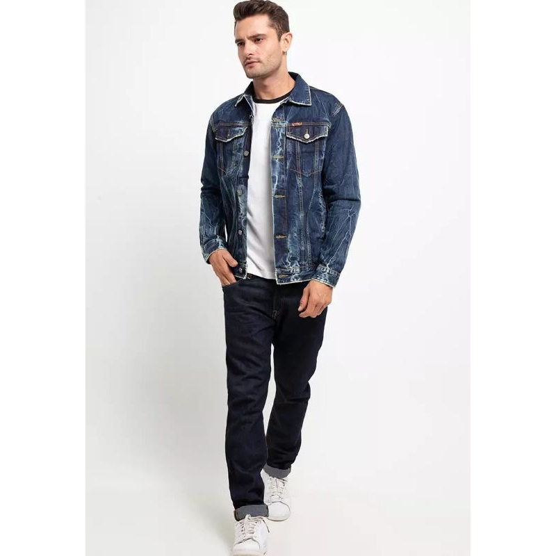 MJF 137 JAKET JEANS PRIA LOIS ORIGINAL