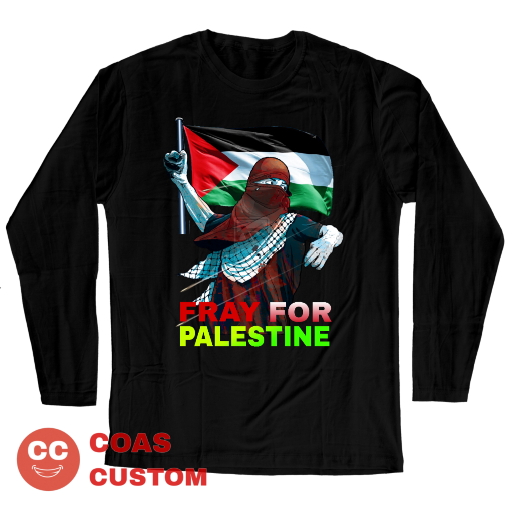 Kaos anak palestina lengan panjang