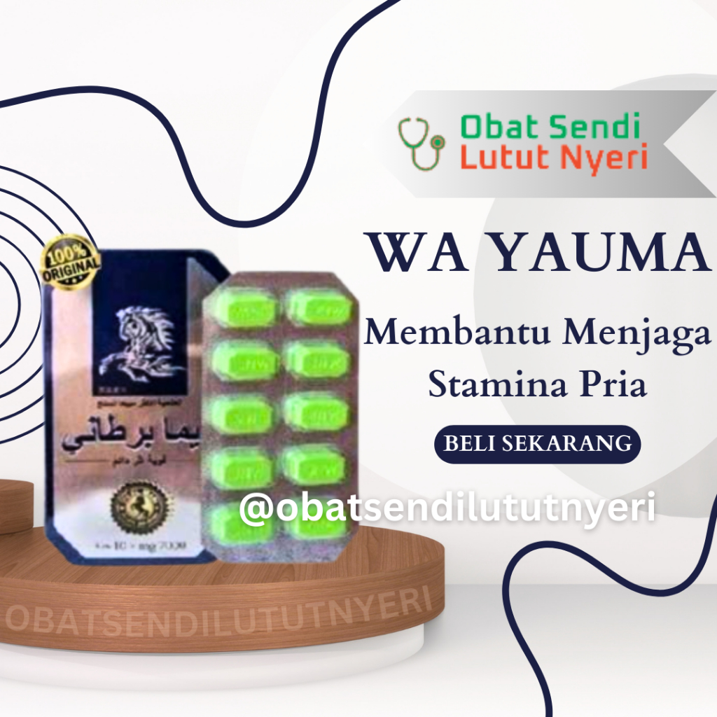 Bisa Cod Obat Stamina Kuat Pria Kuda Liar Arab Dijamin Tahan Lama "Wa Yauma Barthani" Original 100%