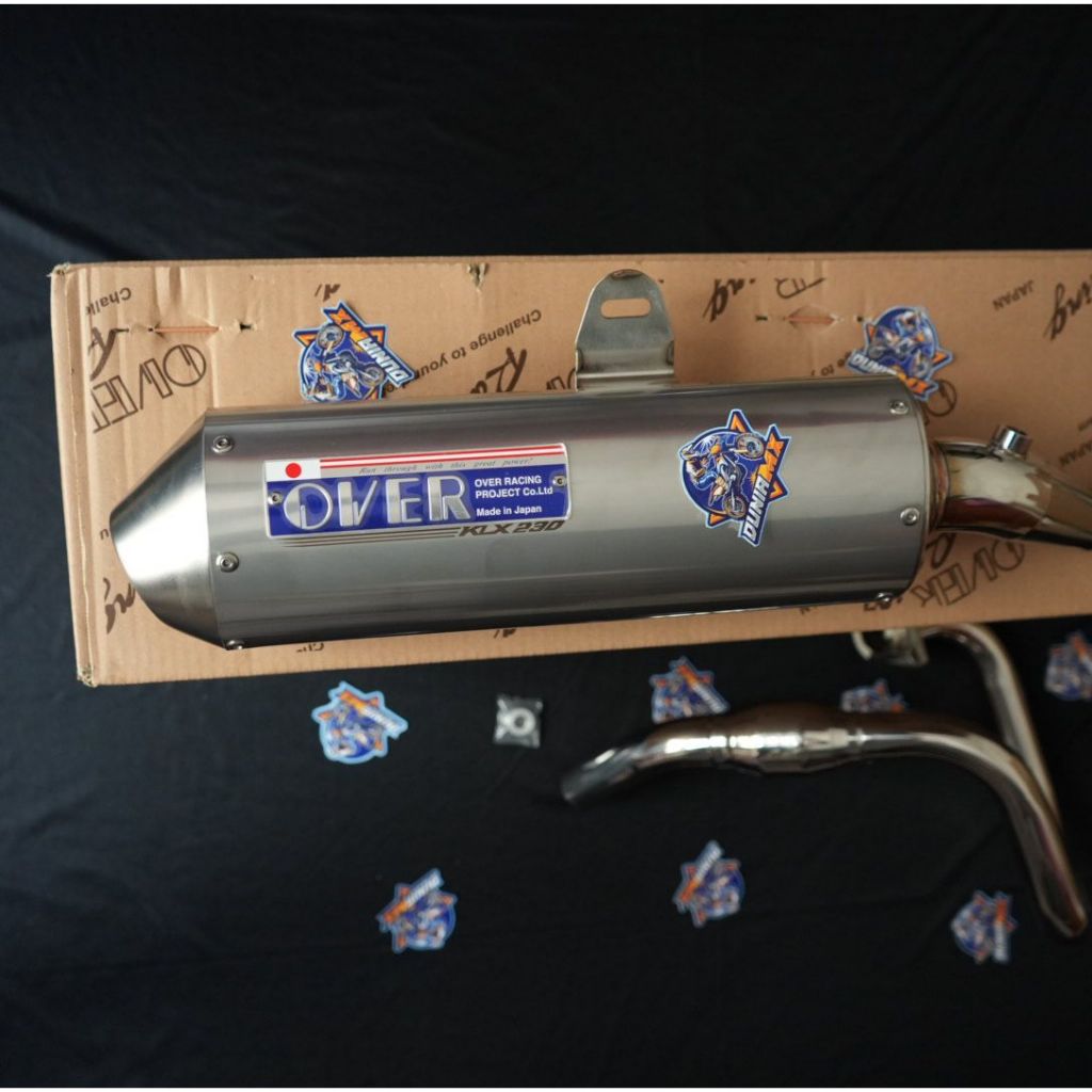 Knalpot OVER RACING Original Japan KLX 230