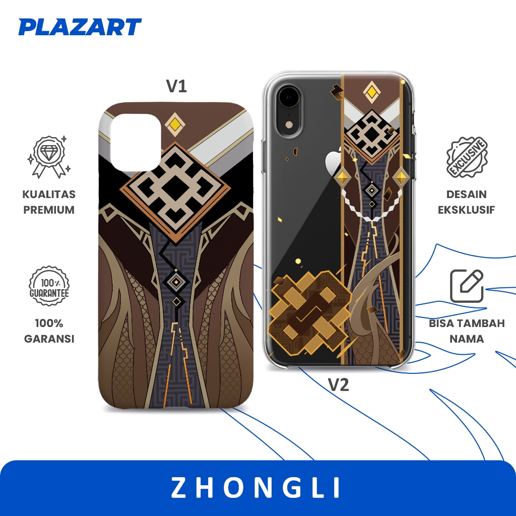 Zhongli Genshin Impact Premium Phone Case