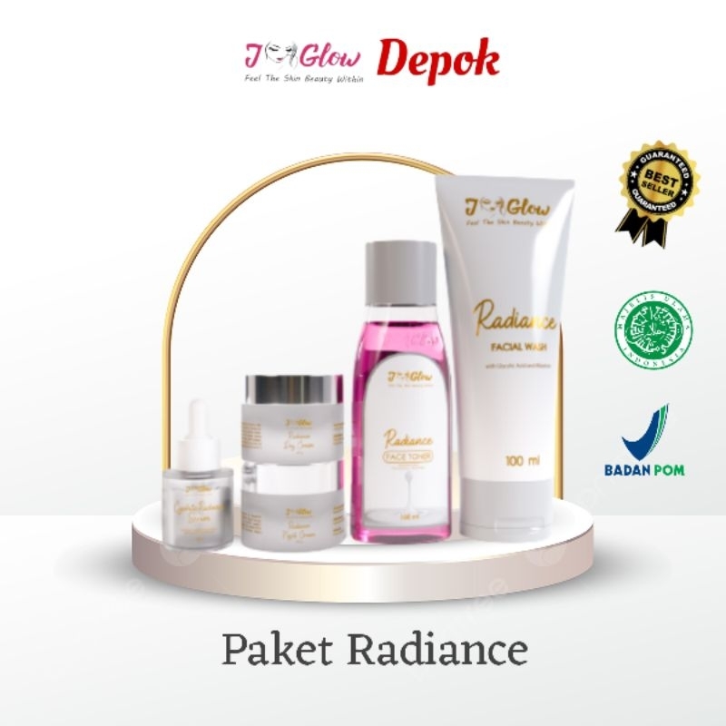 JGLOW SKINCARE PAKET RADIANCE