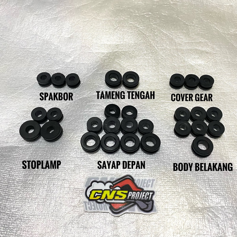 Karet full body lengkap f1zr fizr force1 poswan