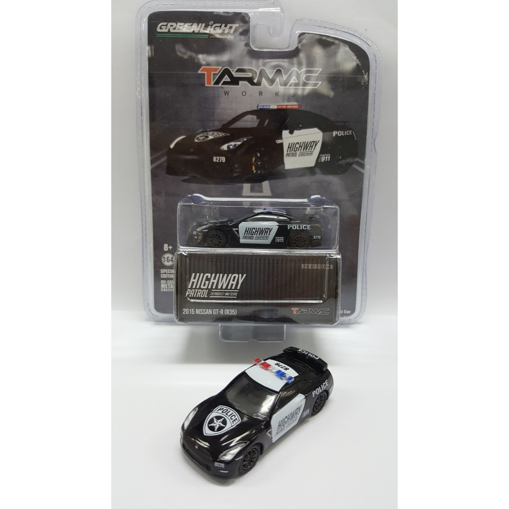 Greenlight GTR R35 Tarmac US Higway Patrol Police