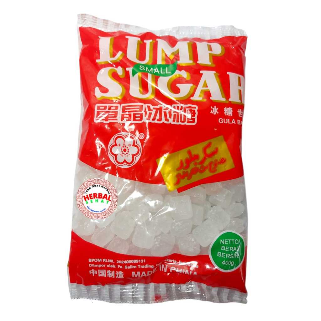 

Gula Batu Kristal Lump Sugar Small 400g / Gula Batu Cap Gajah 500g