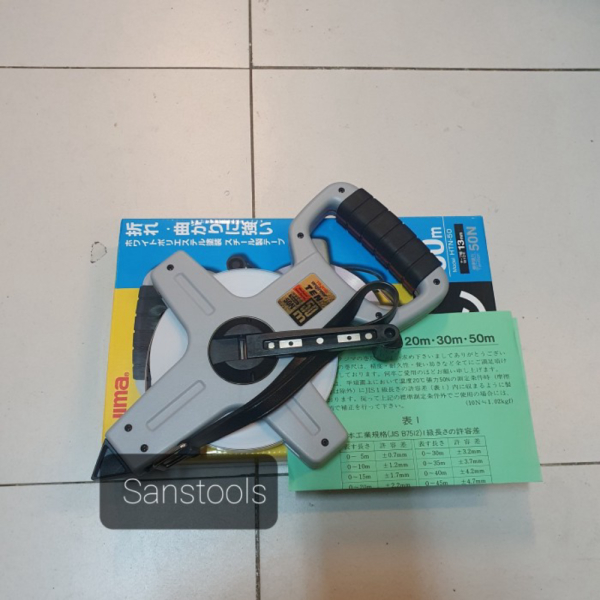 

meteran TAJIMA 50 METER ENGINEER TEN STEEL PLAT ASLI JAPAN Limited