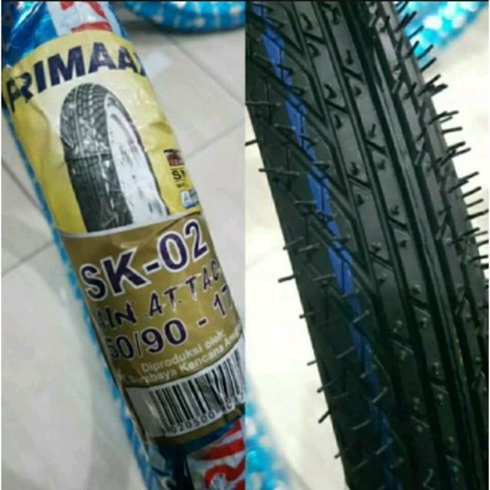 Ban PRIMAAX 50/90-17 SK-02 RAIN ATTACK TUBETYPE BUKAN TUBELESS