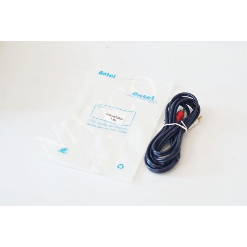 KABEL RCA 2/1 STEREO HP KE SPEAKER ANTEL 1.8 M