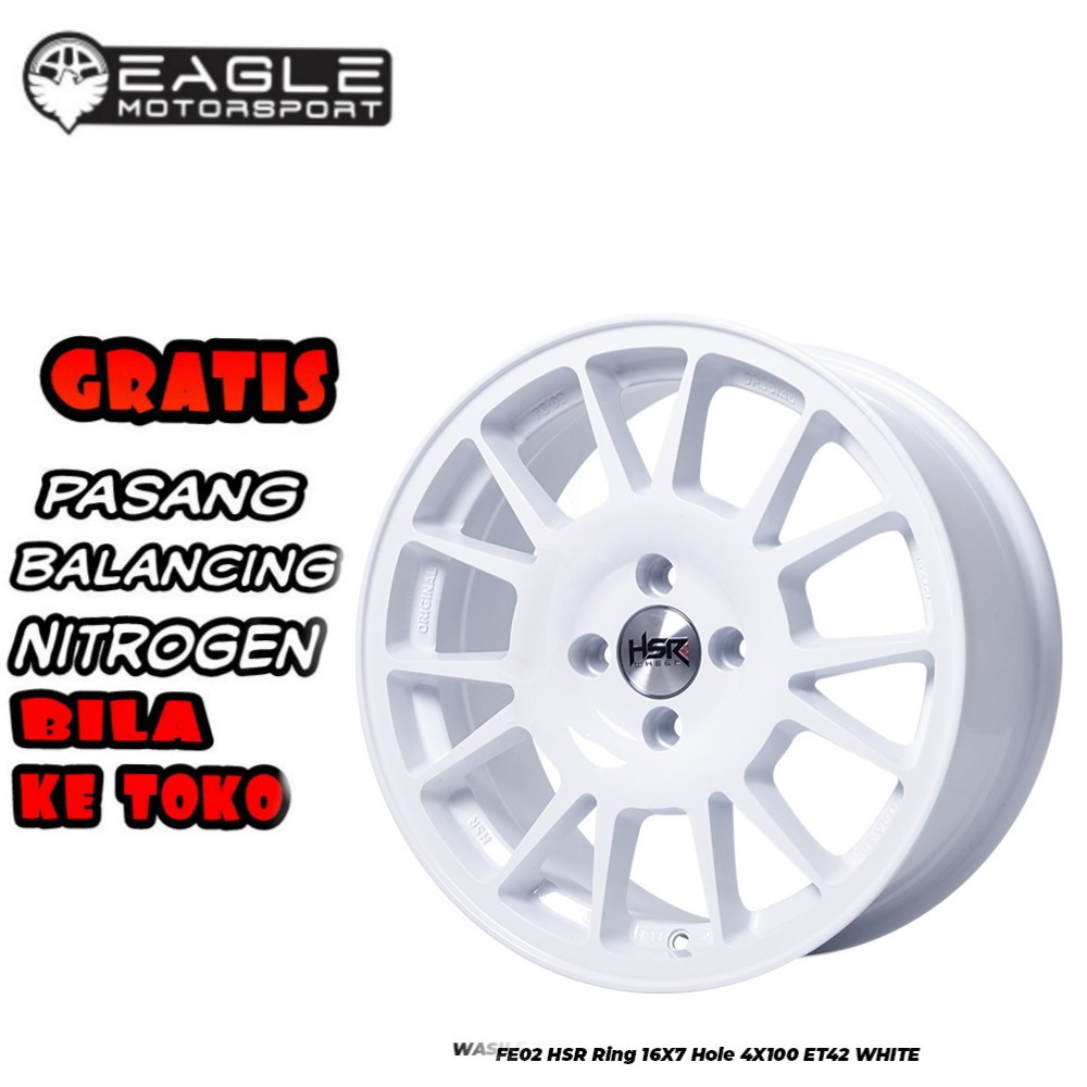 DISKON VELG MOBIL CAMRY INNOVA TERIOS RUSH ORIGINAL HSR PENTE R18 RING 18