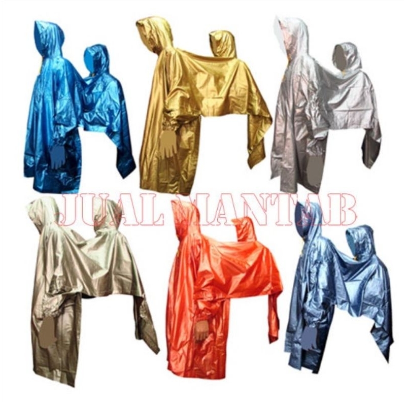 Mantel Hujan Tiger Head Ponco Tangan 2 in 1 68227