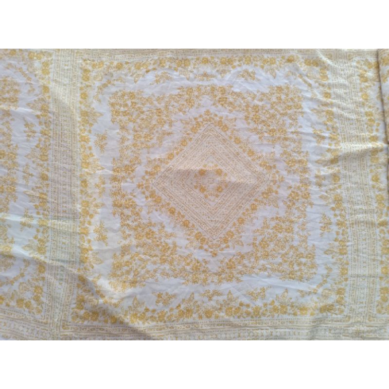 CERUTI TIPIS MOTIF KOTAK BESAR BUNGA (REQ PANJANG 50 CM = Rp 13.000)