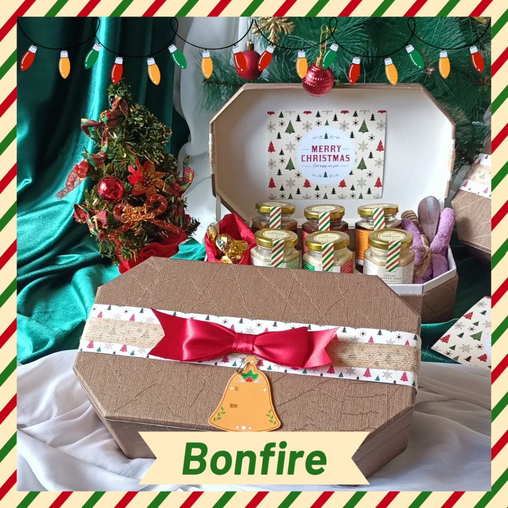 

SALE BONFIRE Christmas Hampers Natal Madu Selai Coklat Hadiah Tahun Baru New Year Gift By Chef Ivan