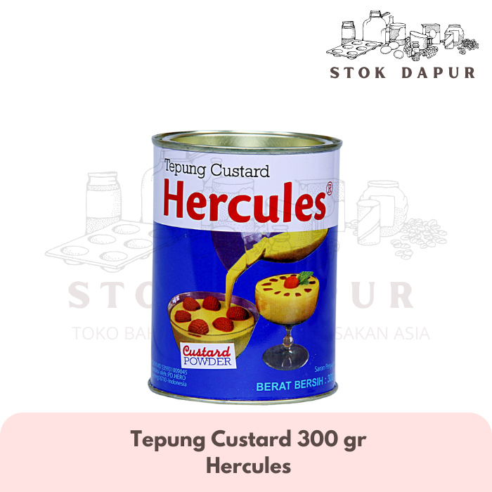 

Hercules Custard Powder 300gr / Custard Bubuk