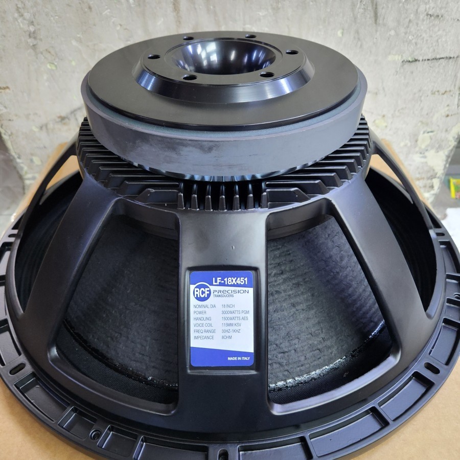 speaker komponen rcf lf18x451 18 x451 18inch subwoofer