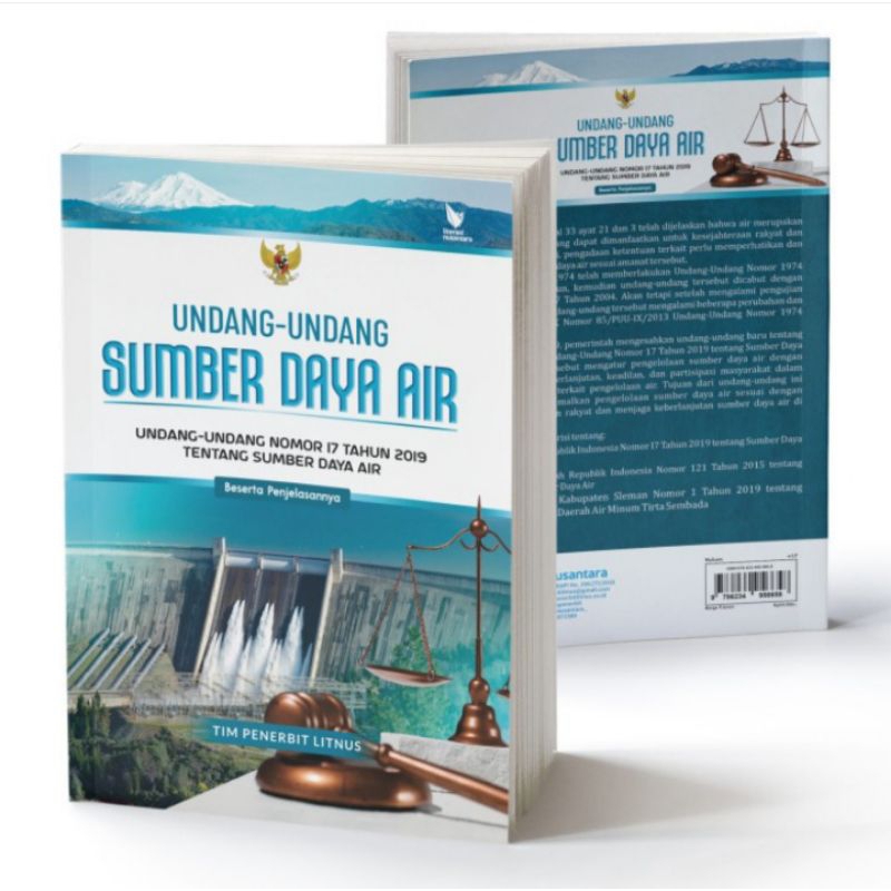 

BUKU ORIGINAL UNDANG UNDANG SUMBER DAYA AIR Uu Nomor 17 Tahun 2019