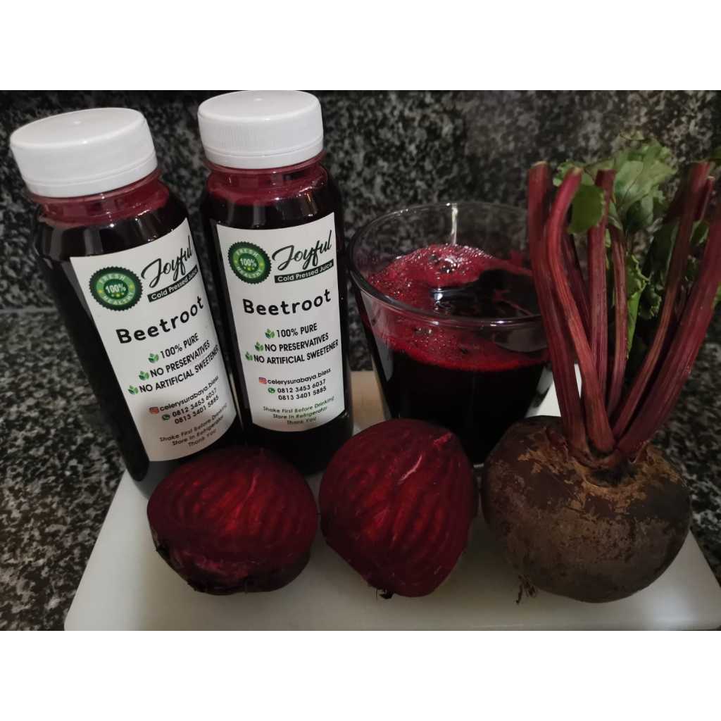 

Beetroot Jus Buah Bit Detox Murni Fresh Made by order 250ml