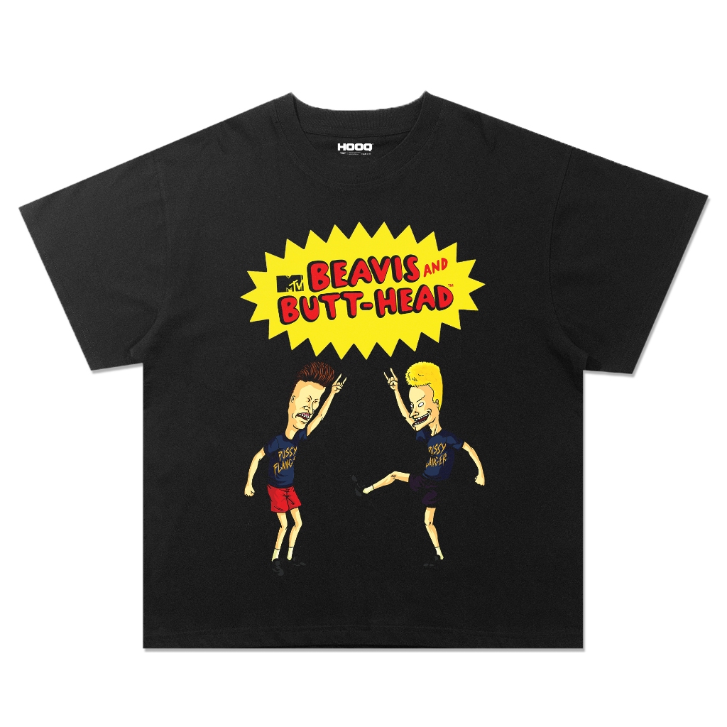 [ORI] KAOS KARTUN BEAVIS AND BUTTHEAD - VINTAGE BEAVIS AND BUTTHEAD / UNISEX / OVERSIZE 24S / COD / 