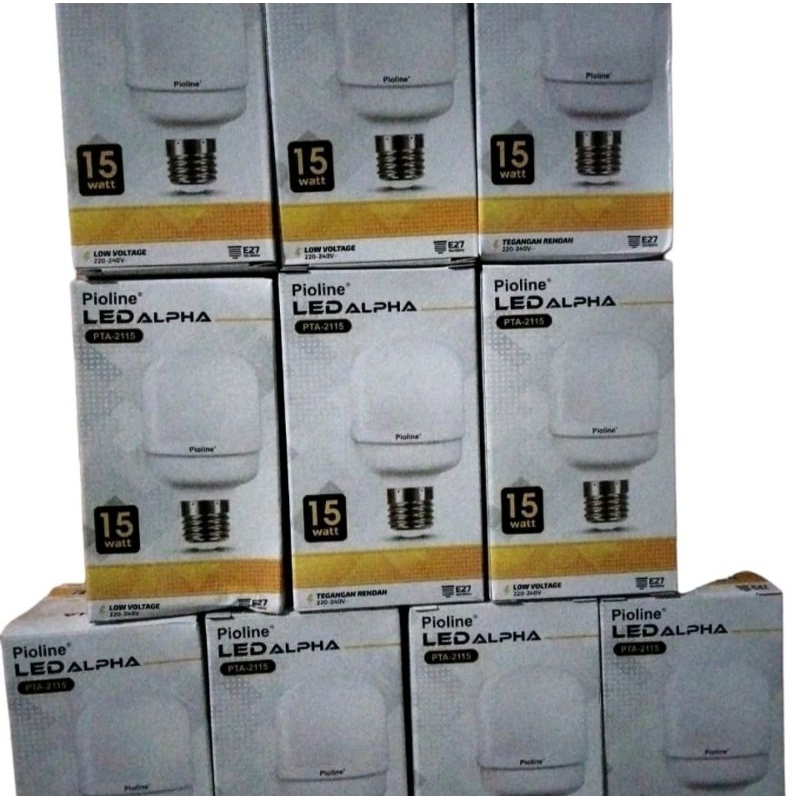 Paket grosir 10pcs Lampu led Pioline 15watt