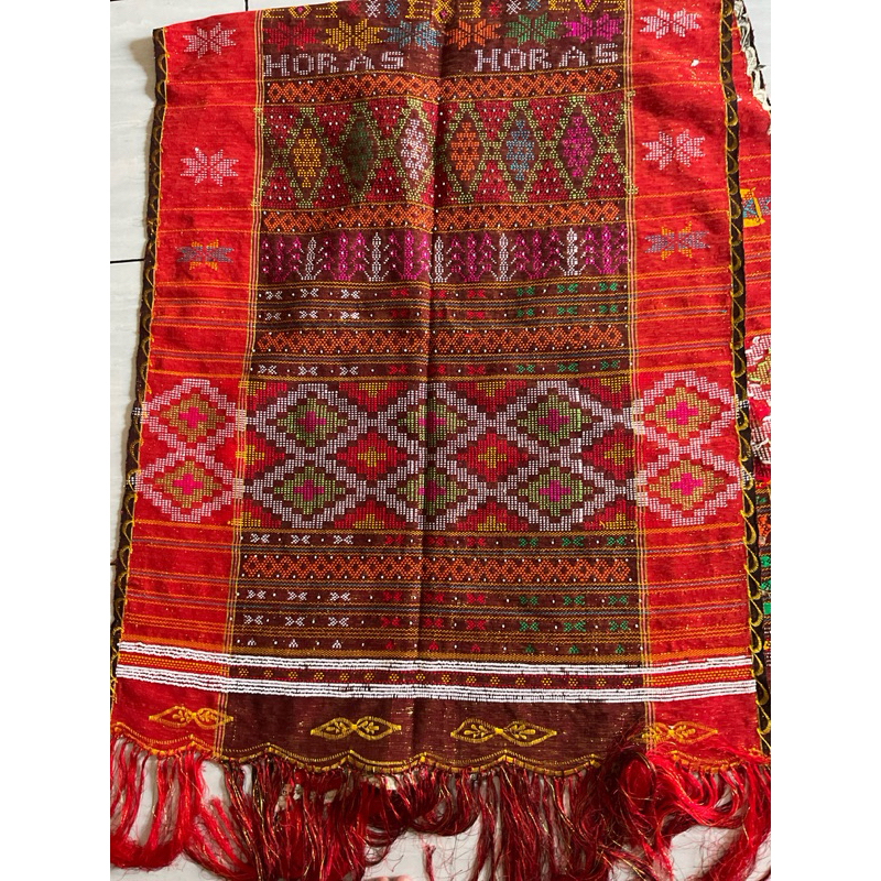 Ulos Sadum Mewah Cerah 80x200 cm