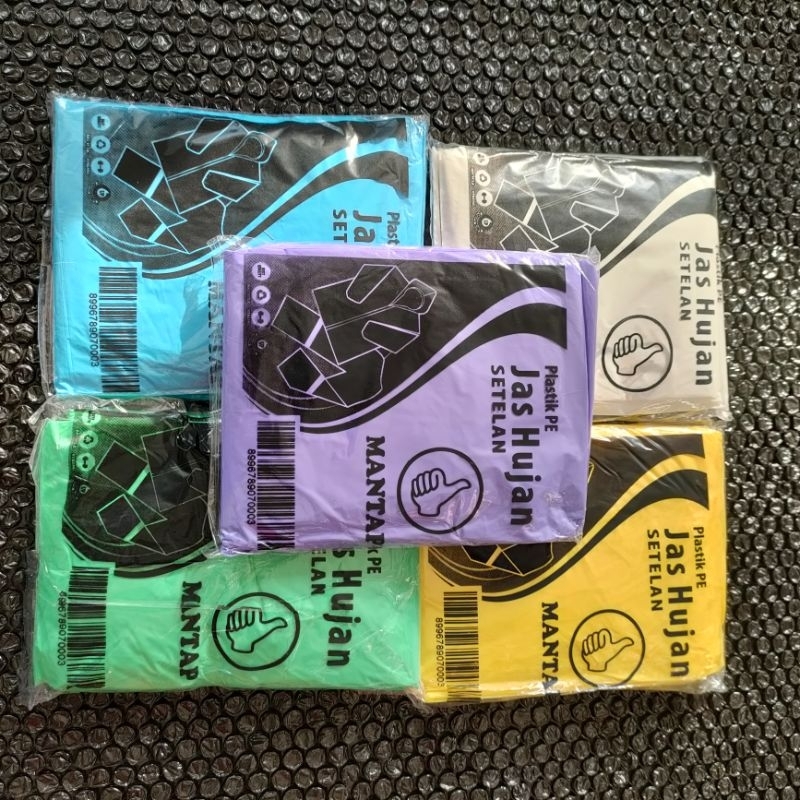 jas hujan plastik/jas hujan ponco/jas hujan celana baju/jas hujan plastik/jas hujan all size