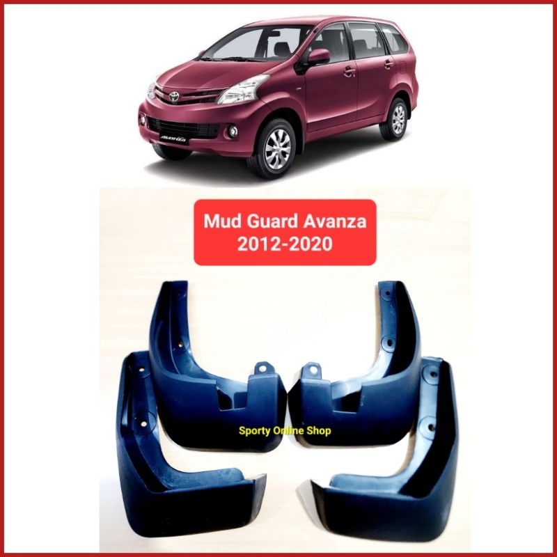 Karpet Lumpur Mud Guard Avanza 2012-2020