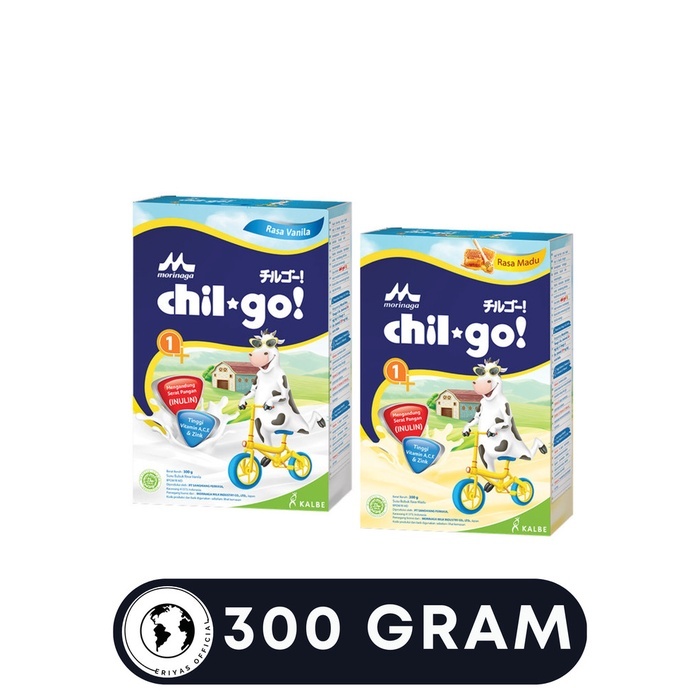 

Morinaga Chil Go Powder 1+ Madu/ Vanilla 300gr