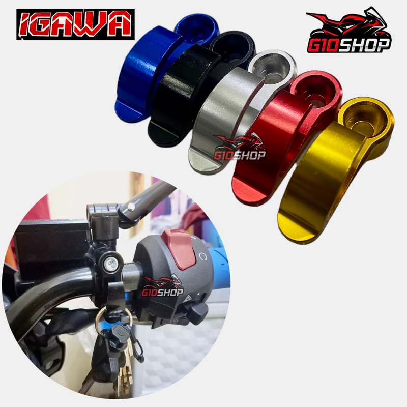 Cantolan Gantungan Barang Cnc Igawa Di Stang Motor Faring Matic Universal PCX 150 ADV 15 PCX 160 ADV