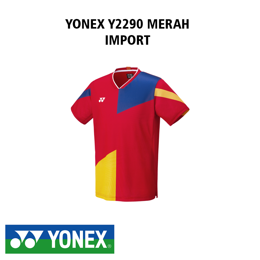 Jersey Badminton Bulutangkis Yonex Y2290 Merah