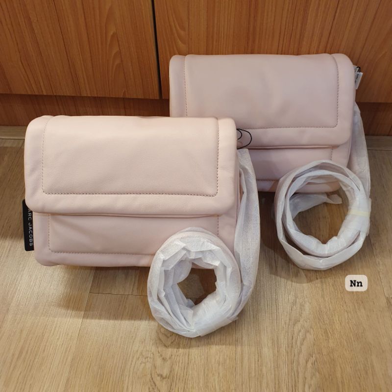 tas mj pillow flap bag pink