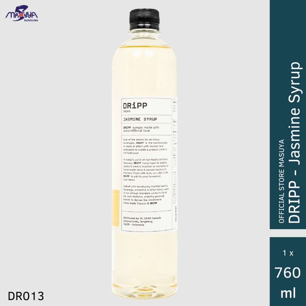 

DRiPP Jasmine Syrup 760ml Sirup Rasa Bunga Melati