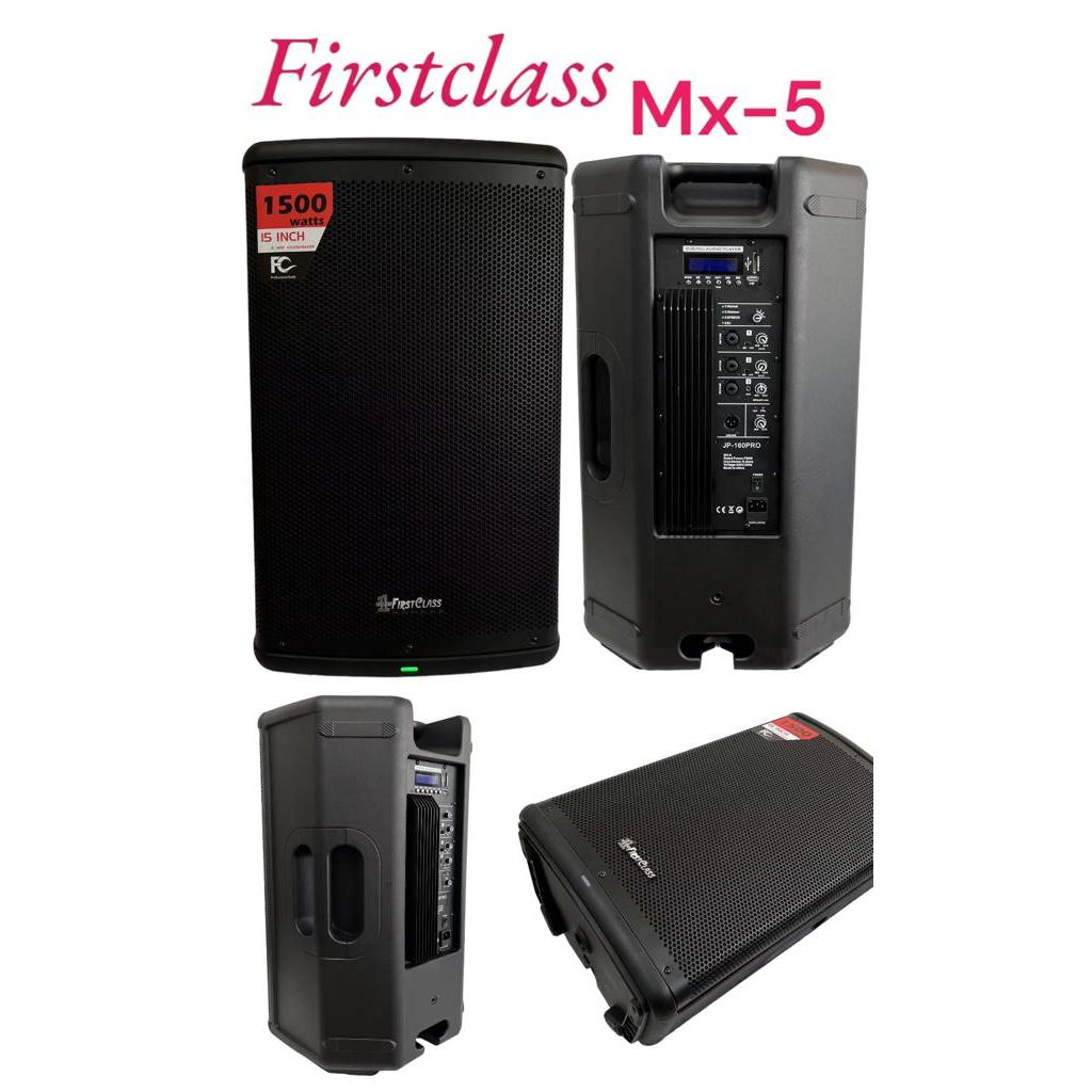 Speaker Aktif Firstclass JP 160 Pro MX5 JP-160 PRO MX5 JP160 MX5 15 Inchi Original