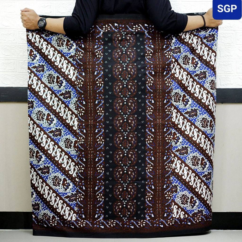 COD SARUNG BATIK GURDO TULIS COKLAT SERIES TERBARU