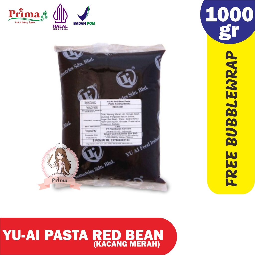 

Yu-ai pasta red bean 1kg