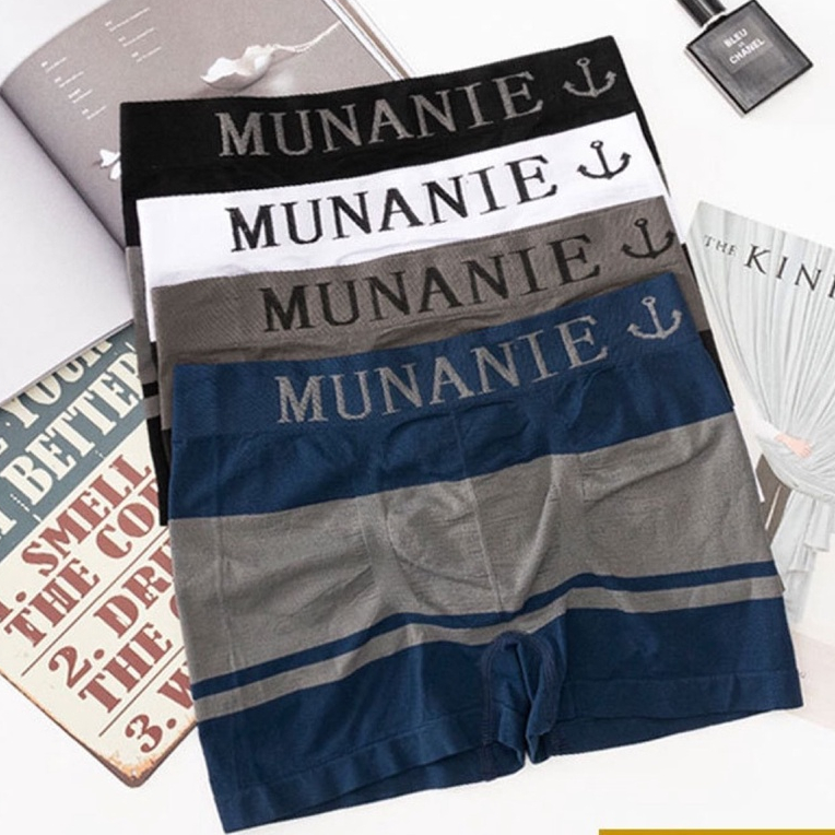 CLICKBRA | BX353 Boxer Cowok Pria Fashion Celana Dalam Laki Tipis CD Munafi Men Pria Tipis Santai