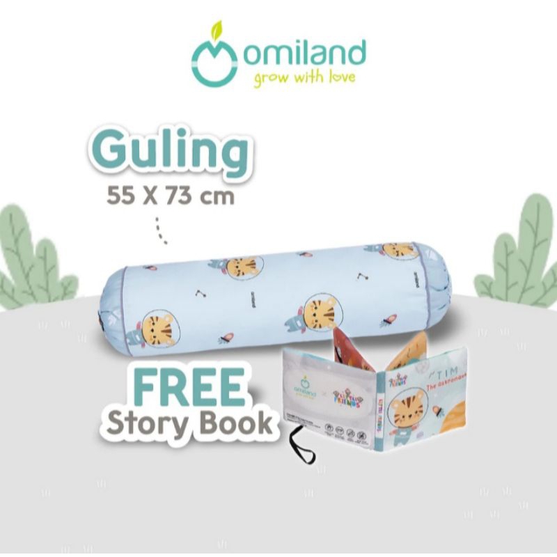 omiland guling anak free soft book | guling bayi