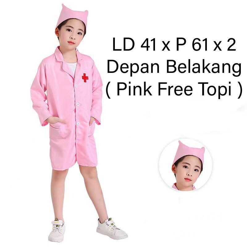 Baju Dokter / Baju Medical Dokter / Baju Dokter Untuk Anak-Anak
