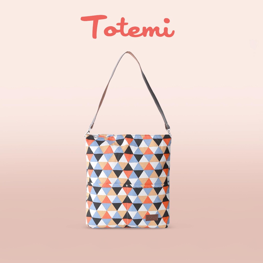 Totemi - Neon Series | Tas Tote Bag Motif Premium | Tas Totebag Wanita